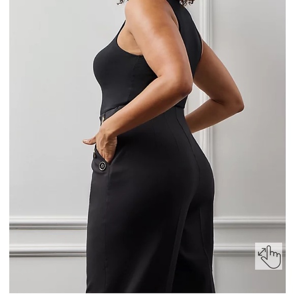 TORRID 10R WIDE LEG STUDIO REFINED CREPE HIGH-RISE PANT - Picture 2 of 8